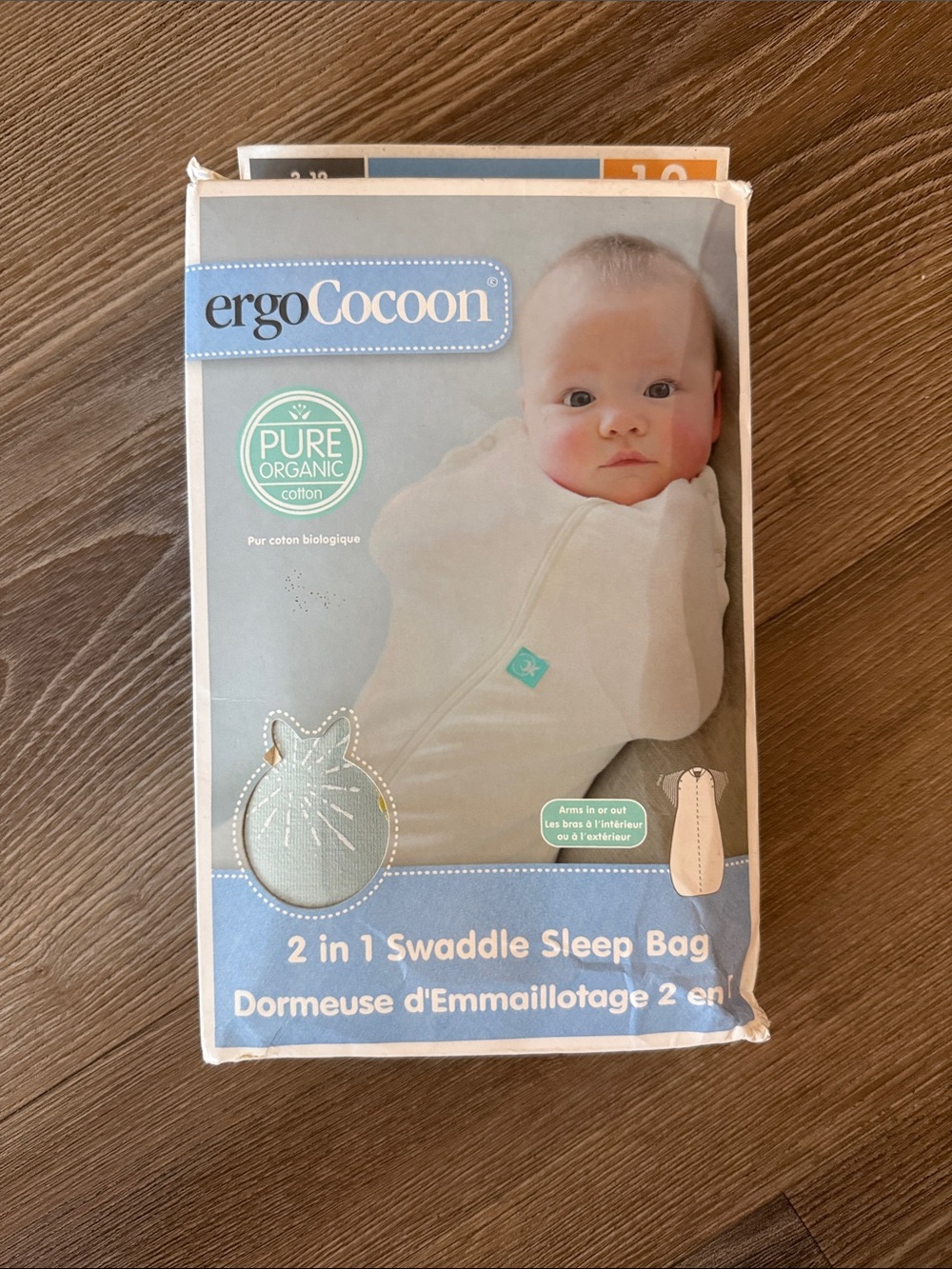 New ergopouch 2 in 1 cocoon transition swaddle sleep bag 3-12 months